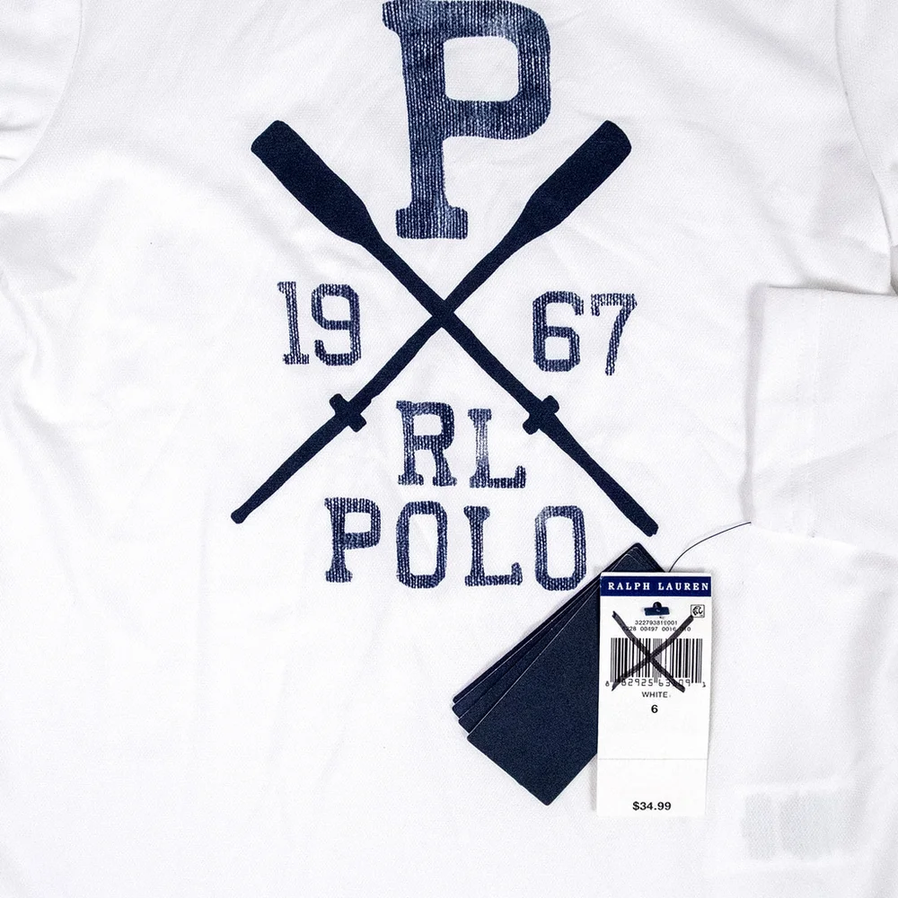 NWT Polo Ralph Lauren Boys Hooded Cover-Up Shirt Beach Swim $35 - Size 6 - Picture 6 of 8